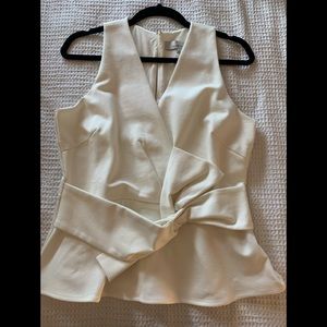 Adelyn Rae winter white dressy tank